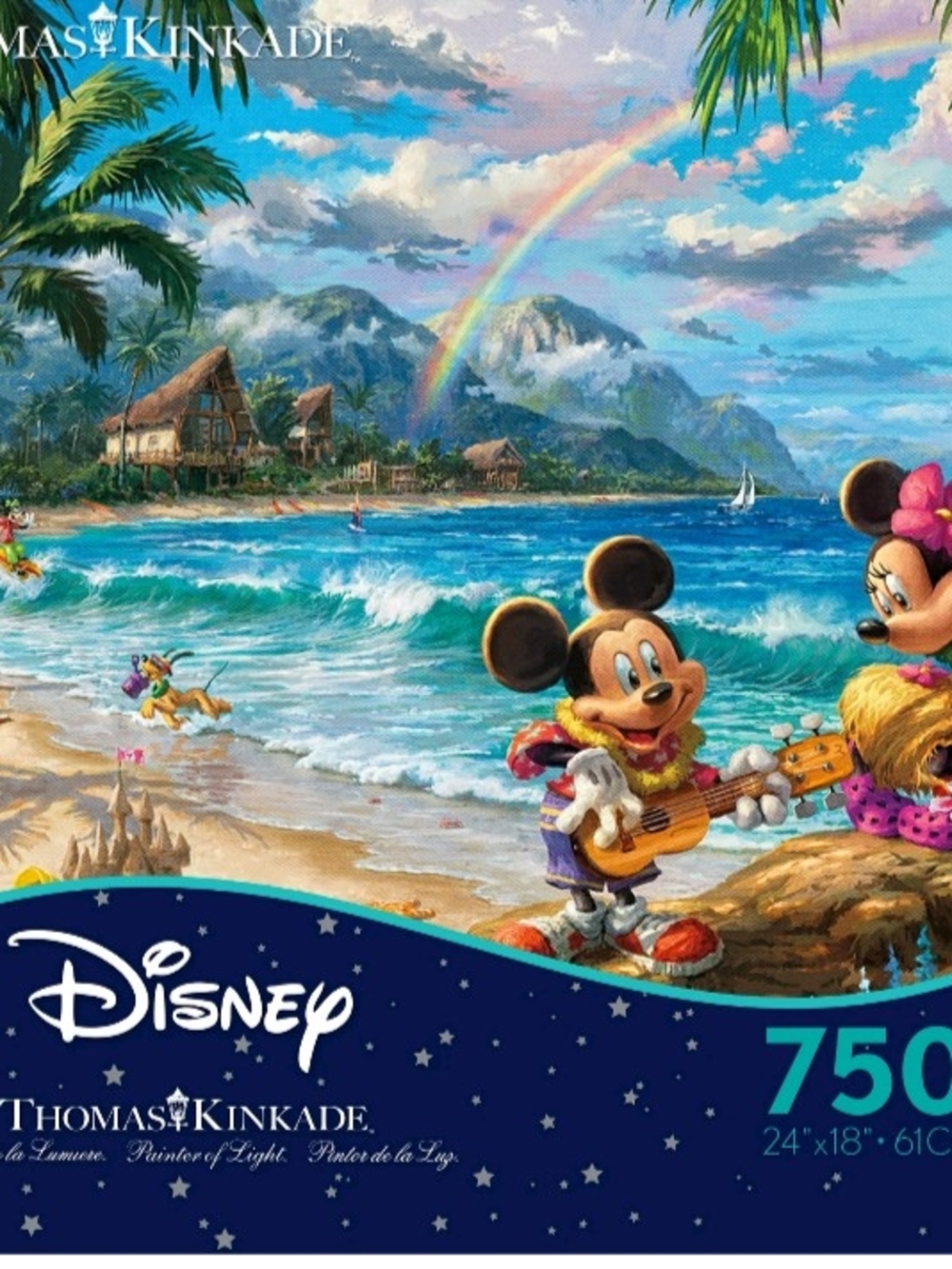 Disney Thomas Kinkade 750 Pieces Puzzle New